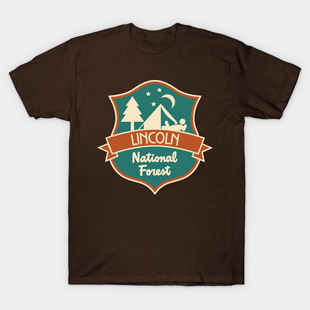 Lincoln National Forest (AA) T-Shirt by nationalforesttees